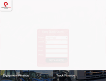 Tablet Screenshot of commercialpointfinance.com.au